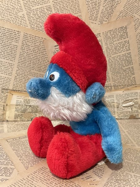 画像2: Papa Smurf/Plush Doll(80s/Wallace berrie) SM-263 (2)