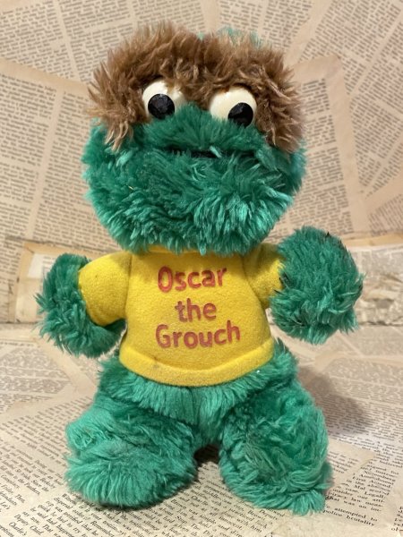 画像1: Sesame Street/Plush(Oscar/80s/22cm) JH-151 (1)