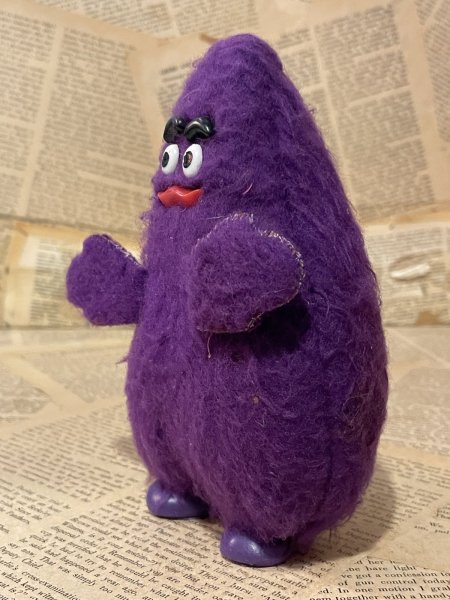 画像2: McDonaldland Characters/Figure(Grimace/Loose) OF-306 (2)