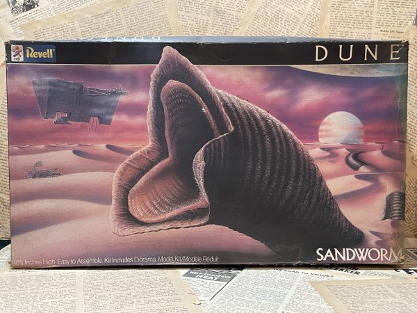 画像1: DUNE/Plastic Model Kit(Sandworm/with box) MO-593 (1)