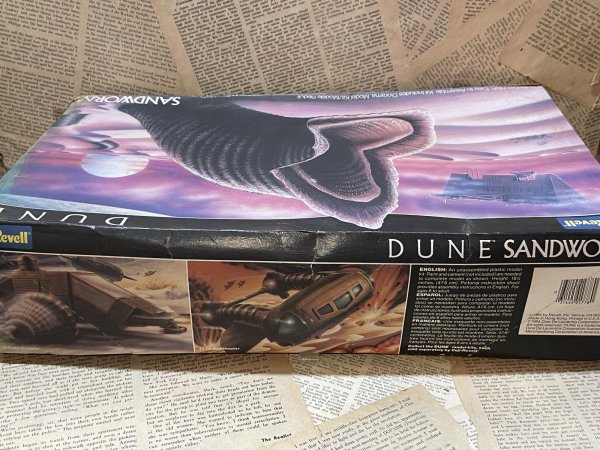 画像4: DUNE/Plastic Model Kit(Sandworm/with box) MO-593 (4)