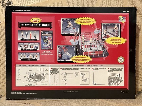 画像2: WWF Raw is War/Figure set(90s/with box) WW-057 (2)