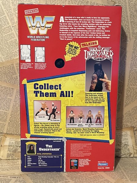 画像4: WWF/Talking The Undertaker Figure(90s/with box) WW-056 (4)