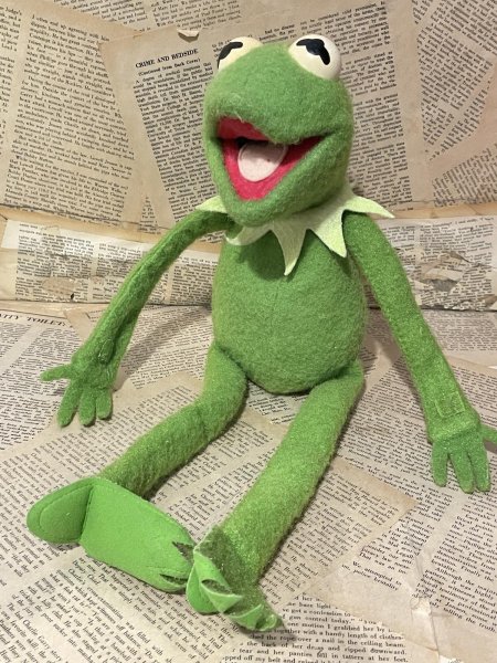 画像1: Kermit the Frog/Plush Doll(70s/FP) JH-158 (1)
