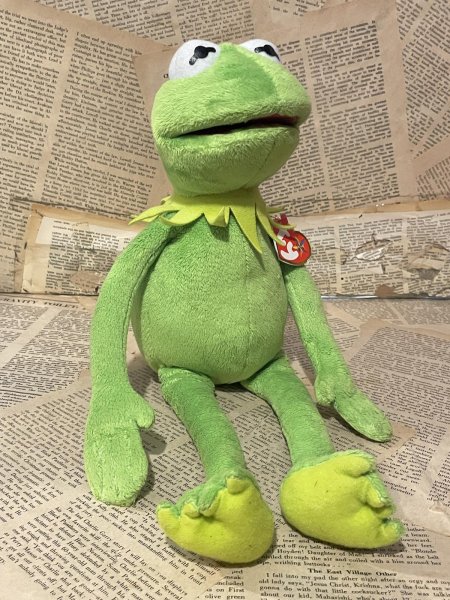 画像1: Kermit the Frog/Plush Doll(00s/ty) JH-154 (1)