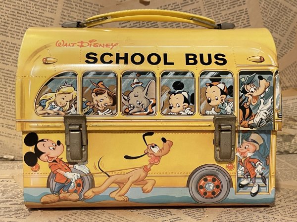 画像3: Walt Disney School Bus/Lunch Box(60s) DI-727 (3)