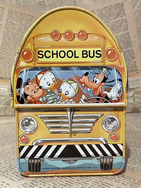画像6: Walt Disney School Bus/Lunch Box(60s) DI-727 (6)