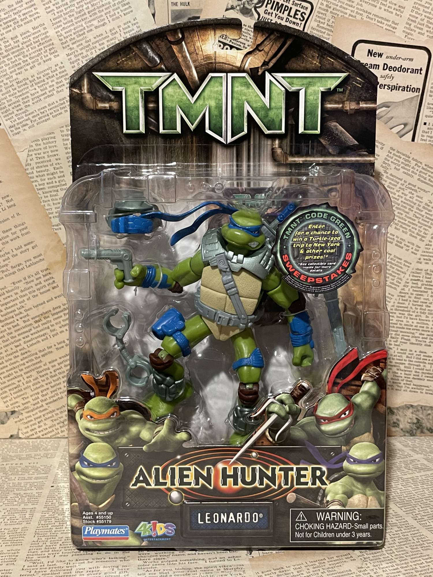 TMNT/Action Figure(2007/Alien Hunter Leo/MOC) TM-054