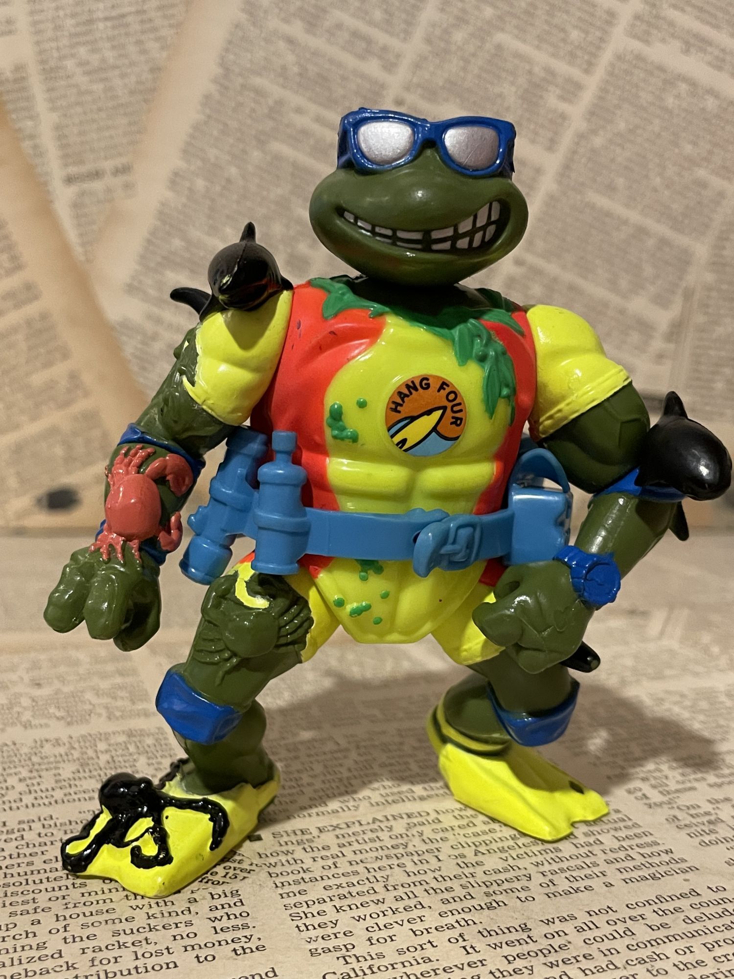 TMNT/Action Figure(Surfer Leo/Loose) - 2000toys高円寺店