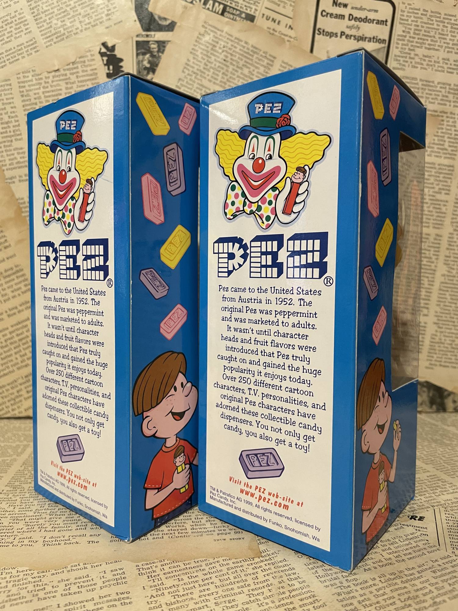 Wacky Wobbler/Bobble Head set(PEZ/MIB) - 2000toys高円寺店