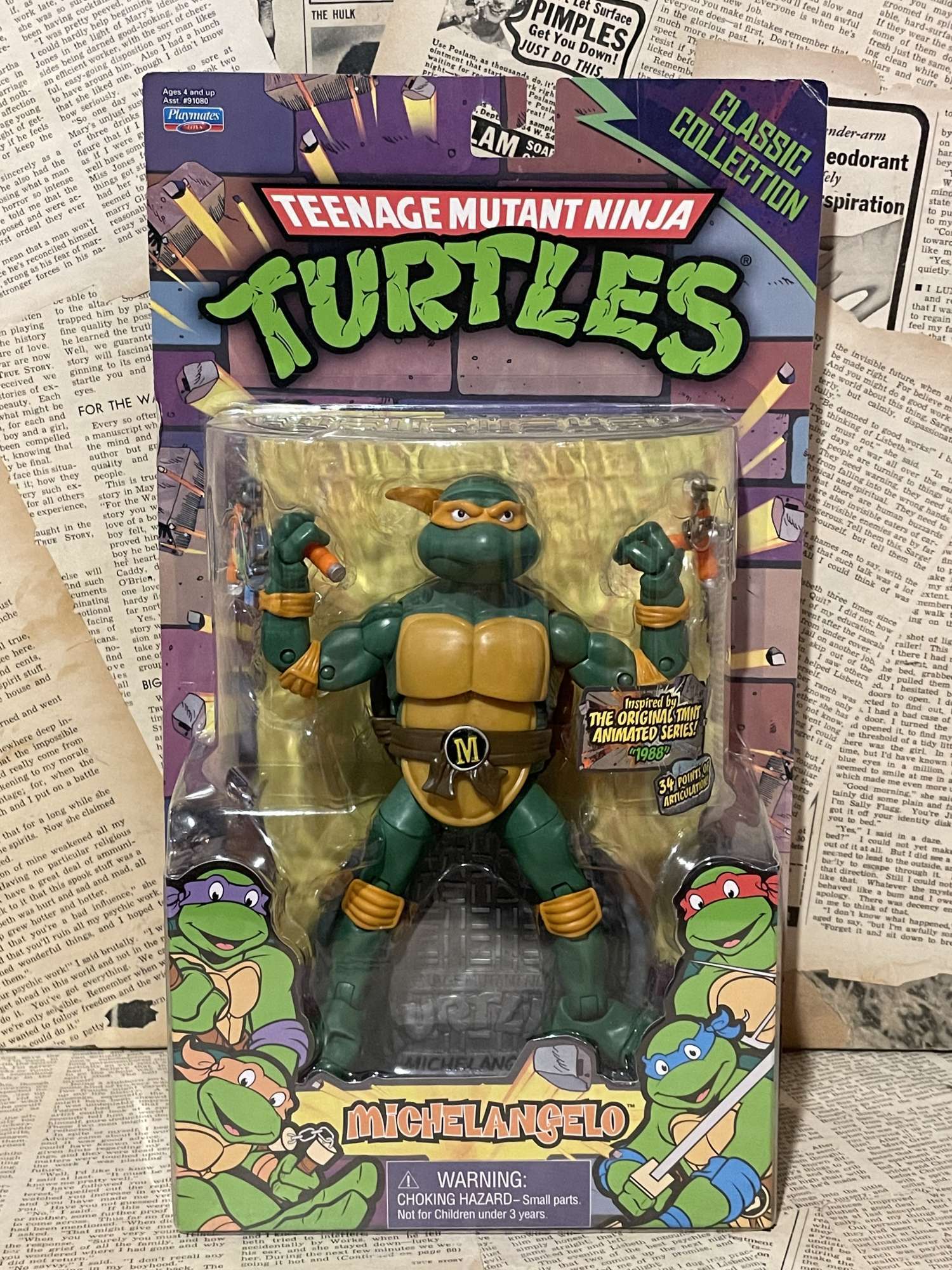 TMNT/Action Figure(2012/Classic Collection/with card