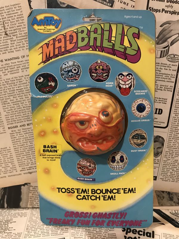 MAD BALLS/CRACK HEAD(80s/MOC) - 2000toys高円寺店