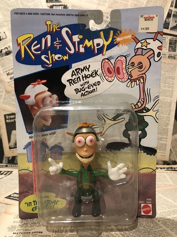 Ren&Stimpy/Action Figure(Army Ren/MOC) NC020 2000toys高円寺店
