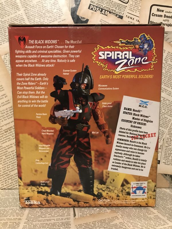 Spiral Zone/Action Figure(Bandit/MIB) - 2000toys高円寺店