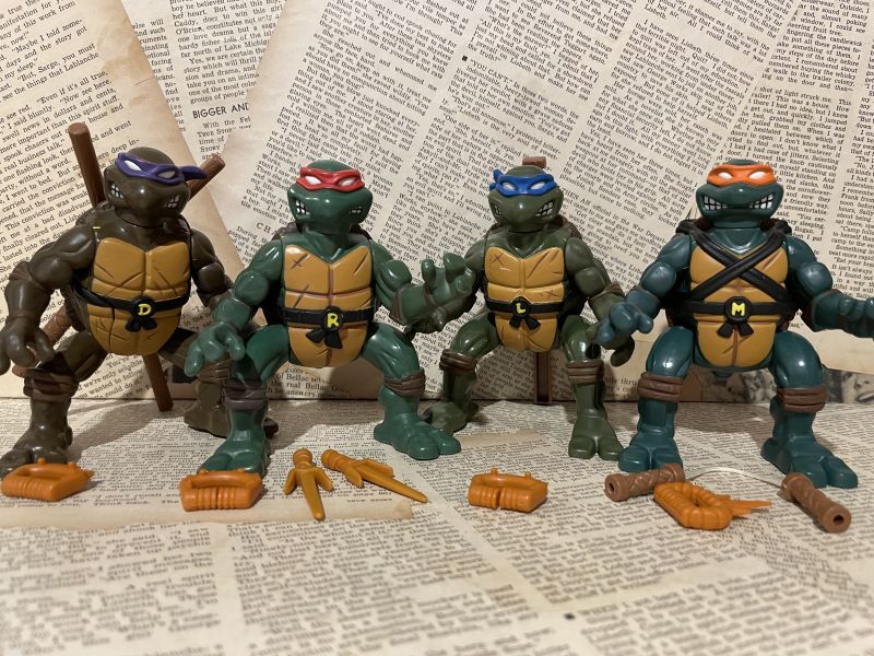 TMNT/Action Figure(Ninja Action Turtles set/Loose) - 2000toys高円寺店