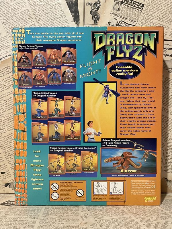 Dragon Flyz/Action Figure(Dark Z'Neth/MIB) OA-048 - 2000toys