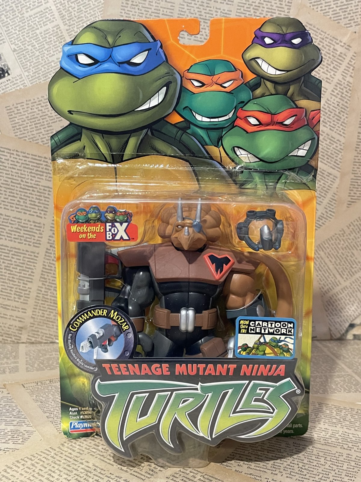 TMNT/Action Figure(2004/Commander Mozar/MOC) TM-222