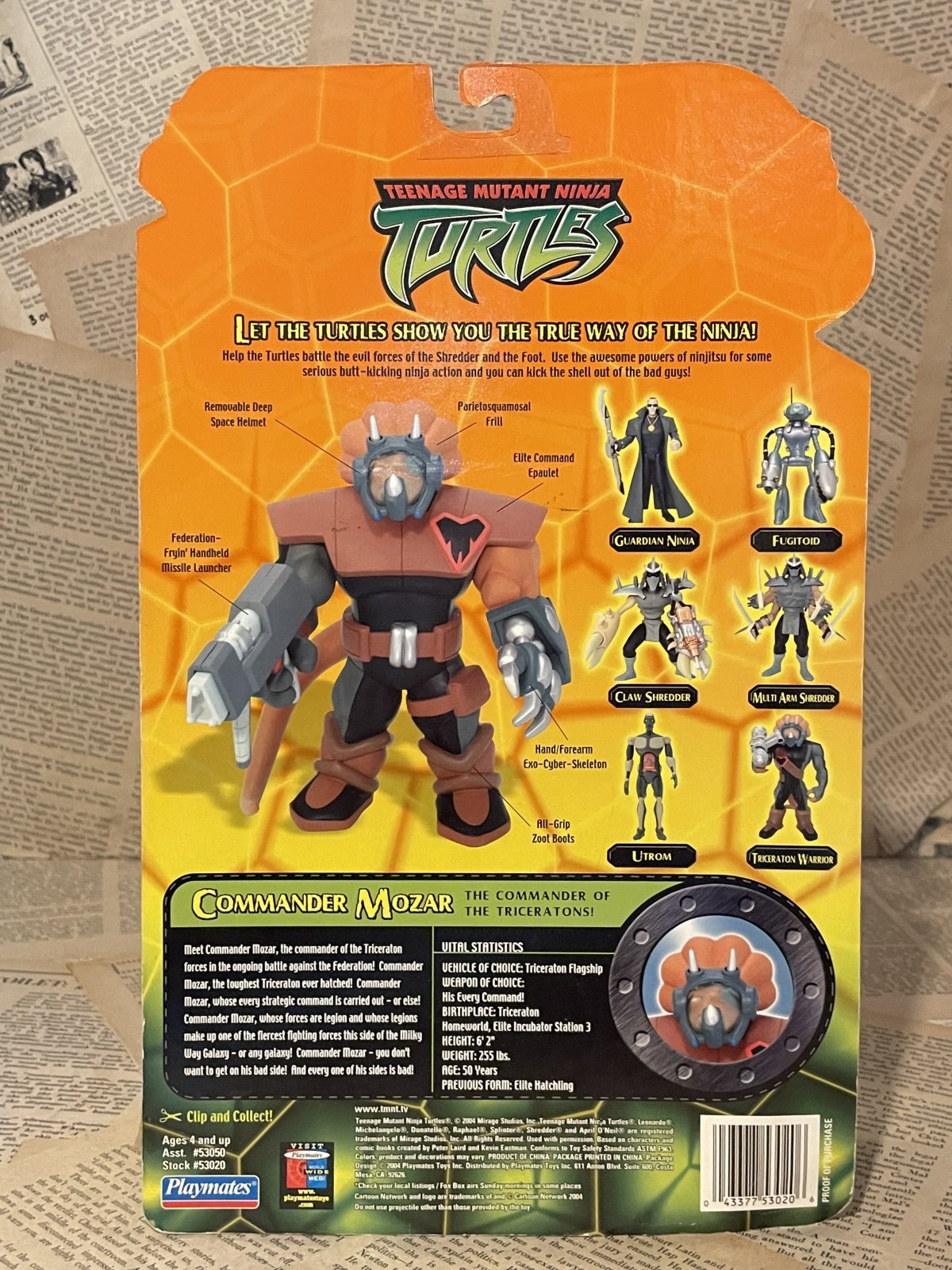 TMNT/Action Figure(2004/Commander Mozar/MOC) TM-222 TMNT/Action Figure(2004/Commander Mozar/MOC) TM-222
